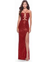 Image result for Red Jersey Dress