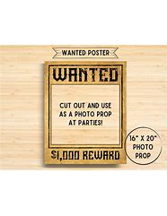 Image result for Free Printable Western Wanted Sign