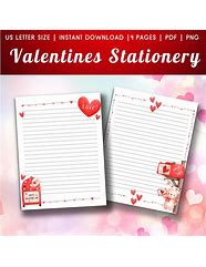 Image result for Free Printable Love Stationery