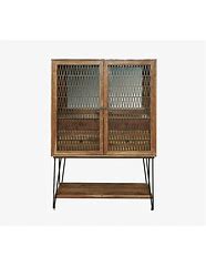 Image result for Pottery Barn Liquor Cabinet