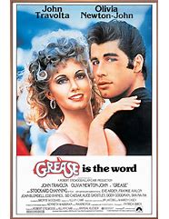 Image result for Grease Film Movie Poster