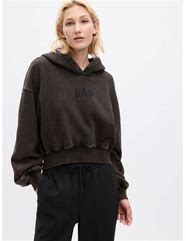 Image result for Black Cropped Hoodie