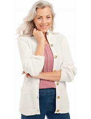 Image result for Sweatshirt Button Front Cardigan
