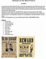 Image result for Old West Wanted Poster Display