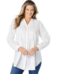 Image result for White Oversized India Cotton Tunic Plus Size