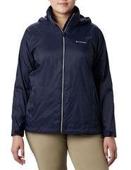 Image result for Plus Size Women's Rain Jackets with Hood