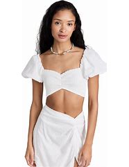 Image result for White Lace Crop Top