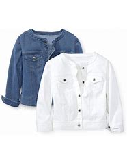 Image result for Women's Fitted Denim Jacket