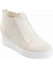 Image result for Suede Wedge Sneaker