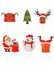 Image result for Plastic Christmas Yard Decorations