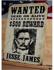 Image result for Where There Picture On Old West Wanted Posters