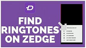 How to Find Ringtones on Zedge App | Ringtones on Zedge Application