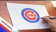 Drawing the Chicago Cubs Logo
