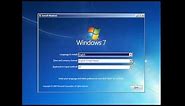 Formatting and Clean Install of Windows 7