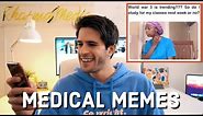 Student Doctor Reacts to Hilarious Medical Memes | KharmaMedic