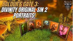Baldur's Gate 3: All DOS2 Portrait Locations!