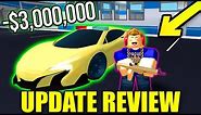 BUYING THE $3M FURY // IS THE SCAR WORTH IT? | Roblox Mad City Update Review