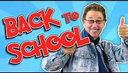 Back at School! | Back to School Song | Jack Hartmann