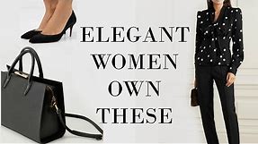 15 pieces every ELEGANT Woman owns | Fashion Over 40