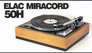 vintage hifi: elac miracord 50h turntable