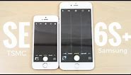 iPhone SE vs iPhone 6S Plus iOS 10.2 -Speed Test