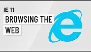 Internet Explorer 11: Browsing the Web with IE 11