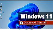 Windows 11 Installation step by step | How to install windows 11