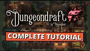 How to create AMAZING MAPS in DUNGEONDRAFT for Dungeons and Dragons | Complete Dungeondraft Tutorial