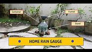 How to Make a Rain Gauge | How to Measure Rainfall