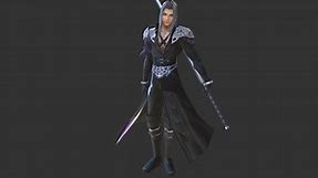 Sephiroth w/ Masamune (FF:VII) HD - Download Free 3D model by Senpai-3689 (@Senpai3689)