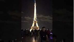 1. Eiffel Tower Lights Up The Night In Paris 2. Breathtaking Eiffel Tower Light Show In Paris