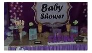 Purple Baby Shower