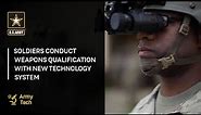 Soldiers Conduct Weapons Qualification With New Technology System