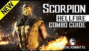 Mortal Kombat X: SCORPION (Hellfire) NEW Combo Guide