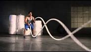 How to perform BATTLE ROPES - HOIST Fitness MotionCage Exercise