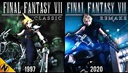 Final Fantasy VII Remake vs Original | Direct Comparison