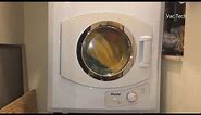Panda Compact Clothes Dryer Review - Apartment Dryer Demo 110V PAN40SF