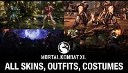 Mortal Kombat XL: All Skins / Outfits / Costumes