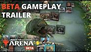 Magic: The Gathering Arena - Beta Gameplay Trailer (Official)