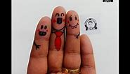 How to Draw Finger Art - Funny Art & Easy to Draw
