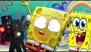 SPONGEBOB Wallpapers but Spongebob's bros shame it! / Monster how should i feel - MONSTER meme /