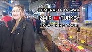 Izmir Kemeralti Bazaar 4K Walk | Dive into the Thrill of Shopping in Turkey