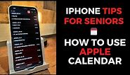 iPhone Tips for Seniors How to Use Apple Calendar