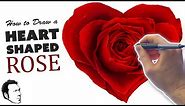 How to Draw a Heart Shaped Rose - Clip Studio Paint