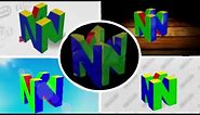 All 33 N64 Games Startup Screens That Feature The N64 Logo Model (Real N64 Capture)