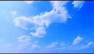 Deep Blue Sky - Clouds Timelapse - Free Footage - Full HD 1080p