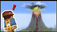 Hermitcraft 9 Ep 52: MEGA Volcano Eruption - 50,000 blocks!