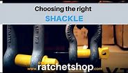 Choosing the right shackle