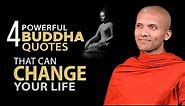 4 Powerful Buddha Quotes That Can Change Your Life | Buddhism In English