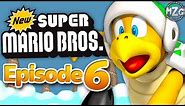 New Super Mario Bros. DS Gameplay Walkthrough - Episode 6 - World 6! (Nintendo DS)